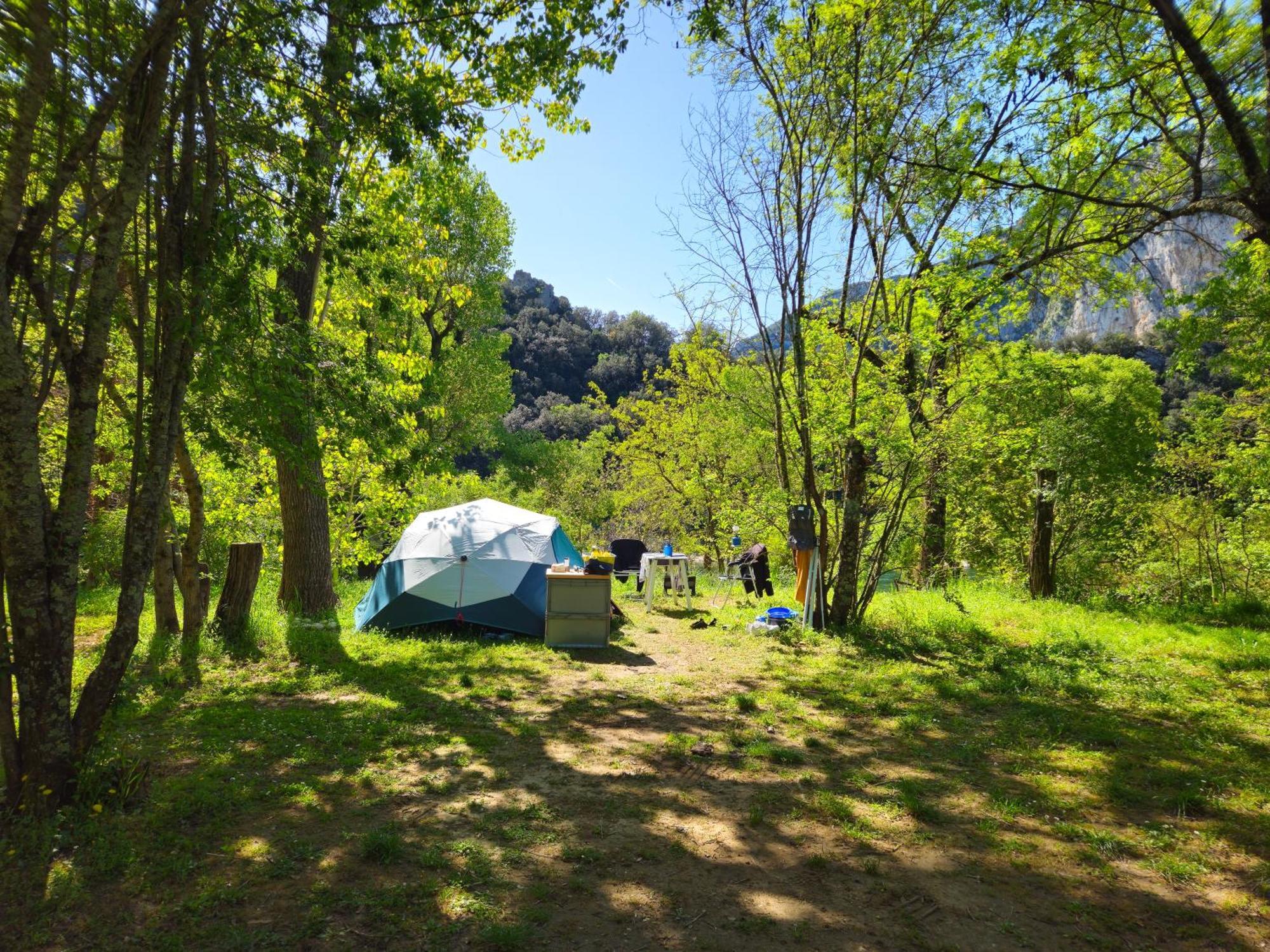 Camp Des Gorges - Camping Nature Валлон-Пон-д'Арк Екстер'єр фото